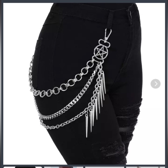 Killstar gothic belt chain - Picture 2 of 9